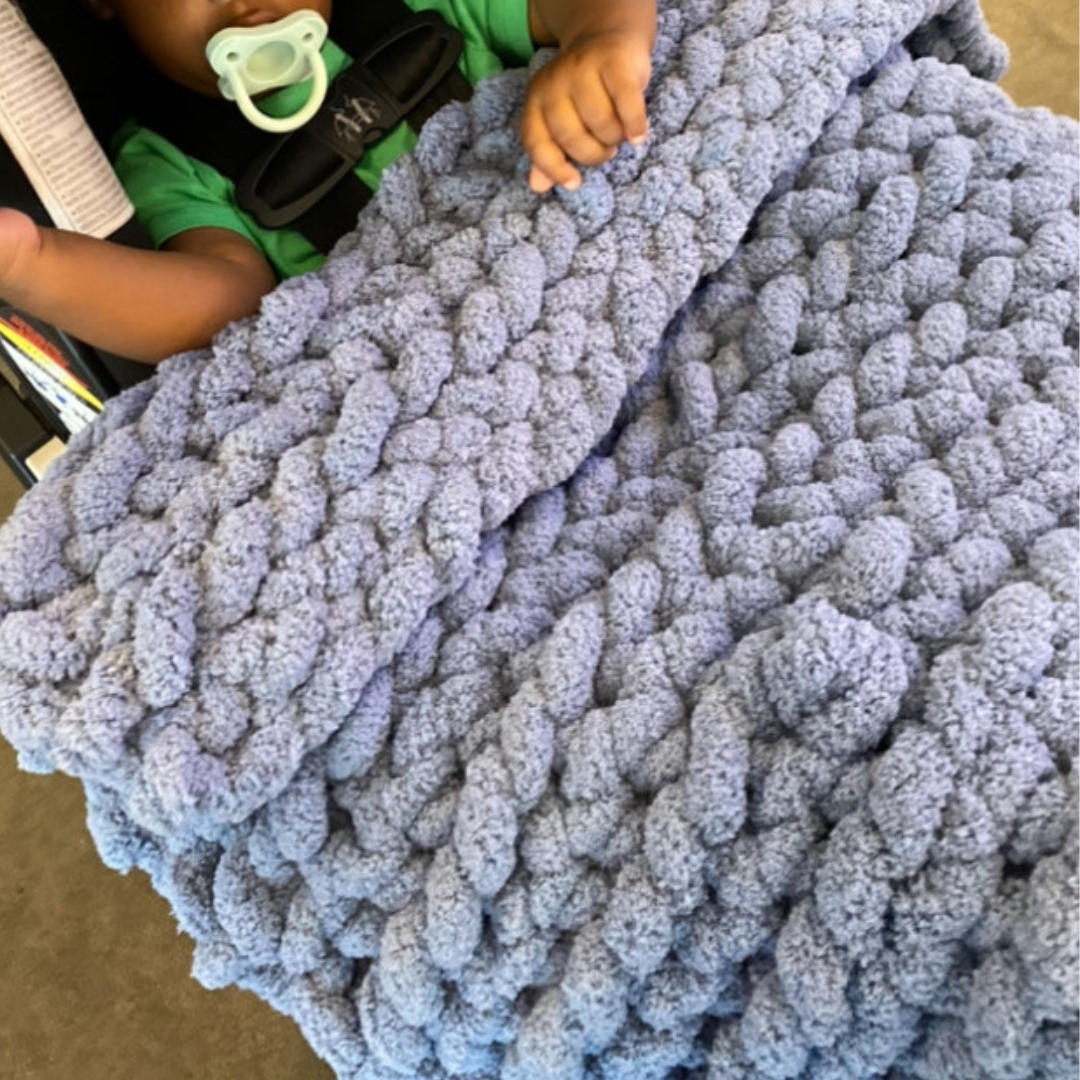 Handmade baby factory boy blanket, hand crocheted baby blanket, baby boy blanket